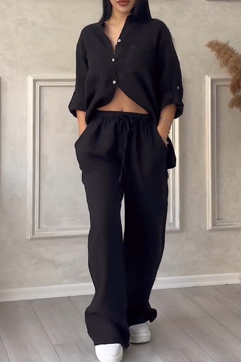 Emma Stijlvolle Linnen Set