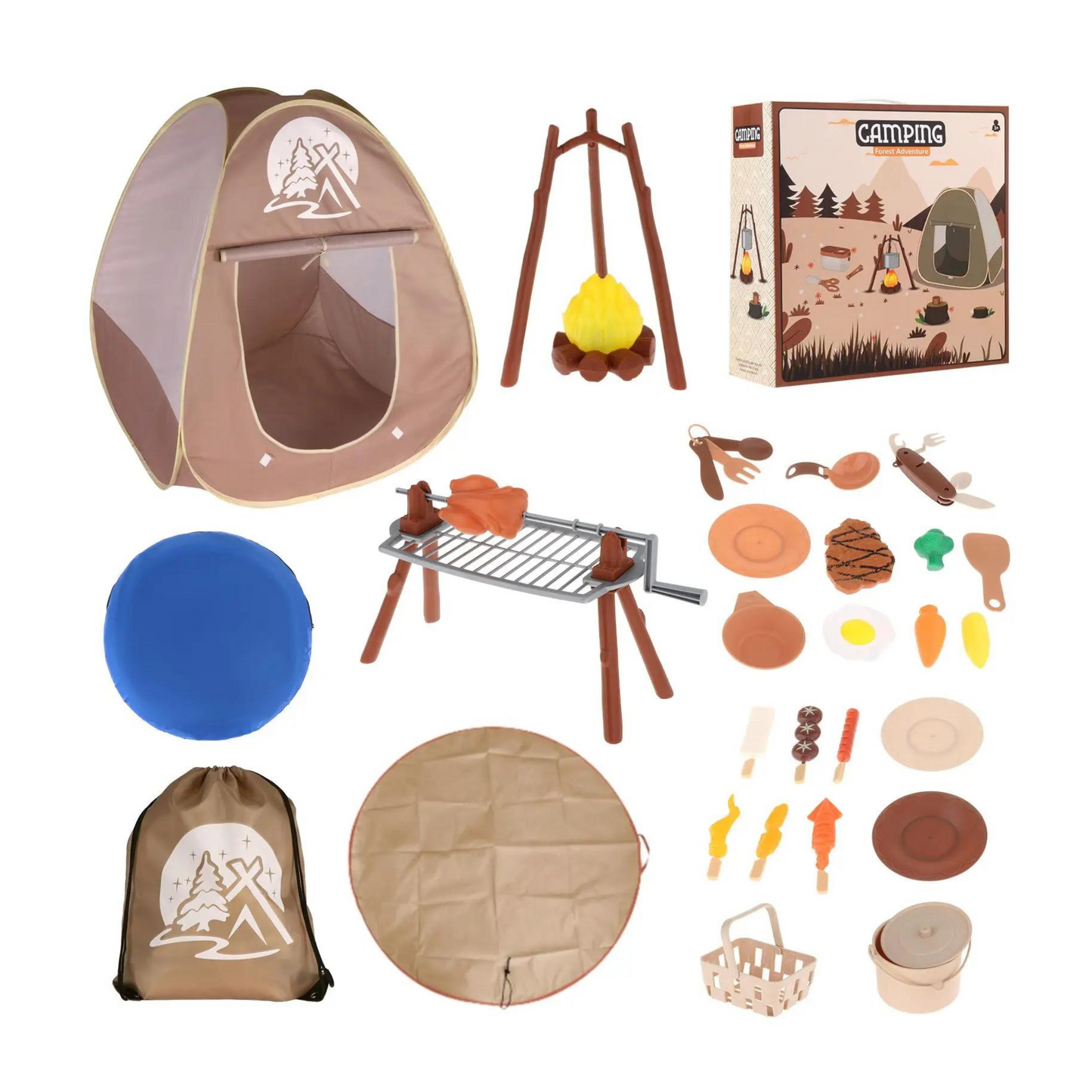 KidsCamping™ | Kampeerspeelset voor Avontuurlijke Kinderen.