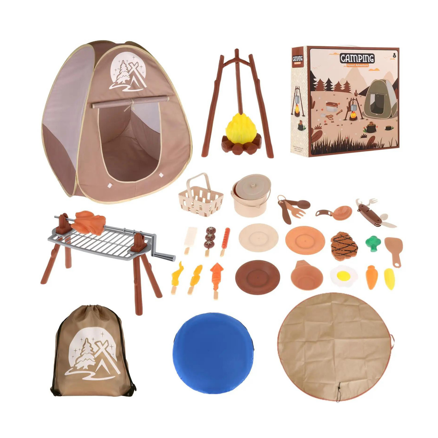 KidsCamping™ | Kampeerspeelset voor Avontuurlijke Kinderen.