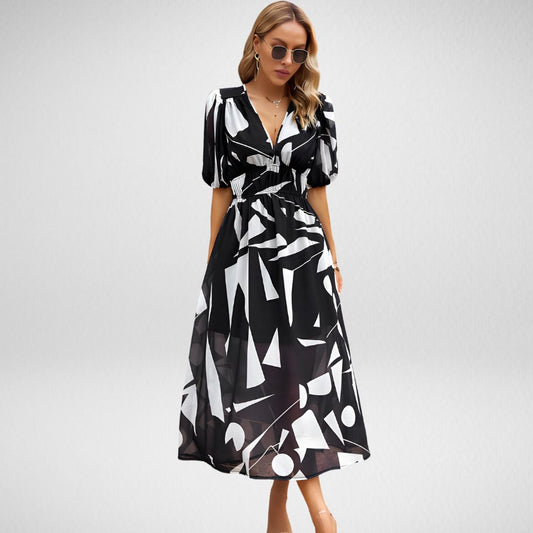 Lilia™ | Betoverende jurk met V-hals