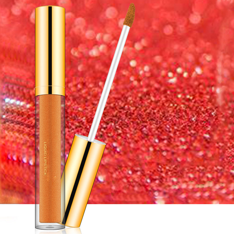 Metallic vloeibare diamant glitterlippenstift